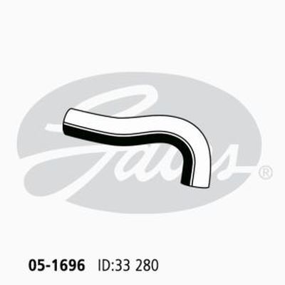 Gates Radiator Hose Upper Lower For Toyota Spacia CR30, CR37 2.0L 2C-T Bus