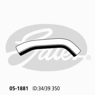 Gates Radiator Hose Upper Lower For Nissan Patrol Y60, GQ RD28T 2.8 Diesel