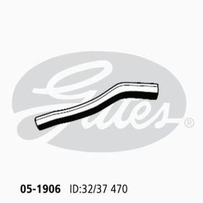 Gates Radiator Hose For Chrysler Voyager/Grand Voyager GS, NS 3.3L R00