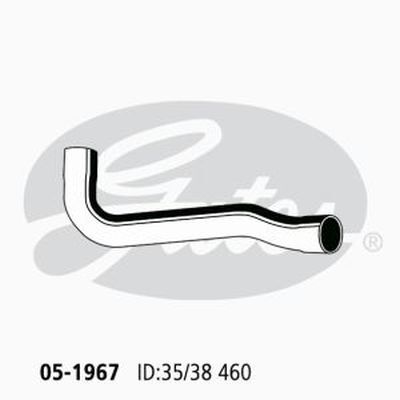 Gates Radiator Hose Upper Lower For Ford Territory SX, SY 4.0L BARRA 190, 182