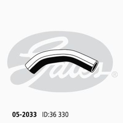 Gates Curved Radiator Hose For Toyota Hilux AWD Ute 3.0L Diesel