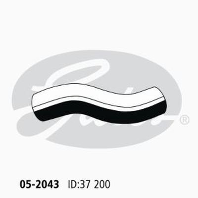 Gates Curved Radiator Hose For Toyota Hilux AWD Ute 3.0L Diesel