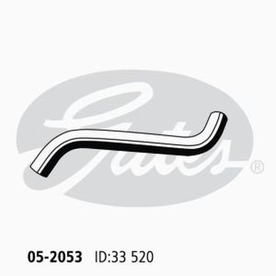  Gates Curved Radiator Hose For Holden Viva JF FWD Hatchback 1.8L Petrol Engine