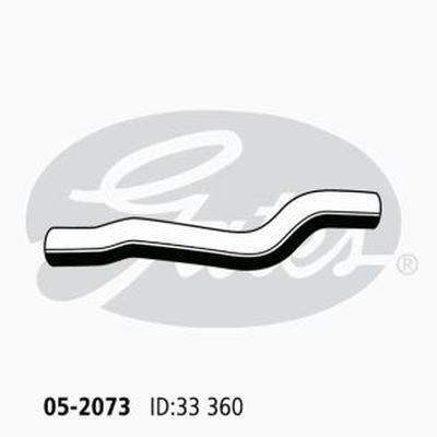 Gates Curved Radiator Hose For Toyota Camry FWD Sedan 2.4L Petrol Engine