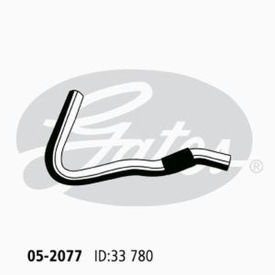 Gates Curved Radiator Hose For KIA Sportage FWD SUV 2.0L Petrol Engine