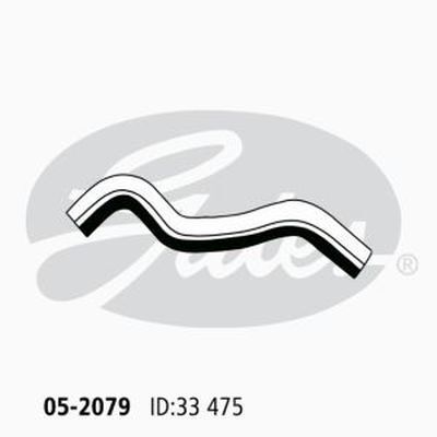 Gates Radiator Hose Upper Lower For Nissan Patrol TY61, GU, Y61 3.0L ZD30DDTi