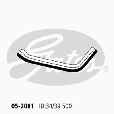 Gates Radiator Hose Upper Lower For Nissan Patrol Y60, GQ 3.0L 4WD RB30S