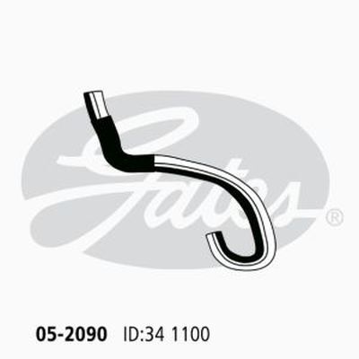 Gates Curved Radiator Hose For Mitsubishi Outlander FWD SUV 2.4L Petrol Engine