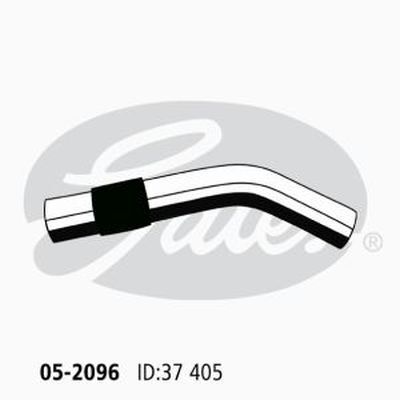 Gates Curved Radiator Hose For Toyota Hiace RWD Van 2.7L Petrol Engine