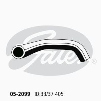  Gates Curved Radiator Hose For Toyota Hiace RWD Van 2.0L Petrol Engine
