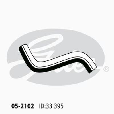 Gates Curved Radiator Hose For Toyota Hilux AWD Ute 3.4L Petrol Engine