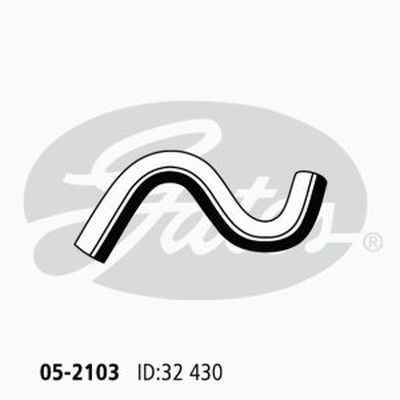 Gates Curved Radiator Hose For Toyota Hilux AWD Ute 3.4L Petrol Engine