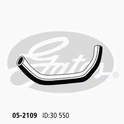 Gates Curved Radiator Hose For Honda Accord Euro FWD Sedan 2.4L Petrol Engine