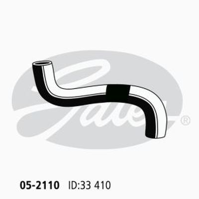 Gates Curved Radiator Hose For Toyota Corolla FWD Sedan 1.8L Petrol Engine 