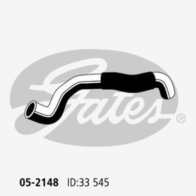 Gates Radiator Hose Upper Lower - 05-2148
