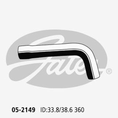Gates Radiator Hose Upper Lower - 05-2149