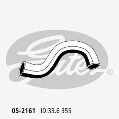 Gates Radiator Hose Upper Lower For Hyundai Imax / H-1 TQ 2.5L CRDi D4CB