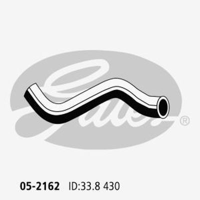 Gates Radiator Hose Upper Lower For Hyundai Iload / H-1 TQ 2.5L CRDi D4CB