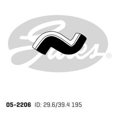 Gates Radiator Hose For HOLDEN COMBO Petrol Engine 1.6L FWD