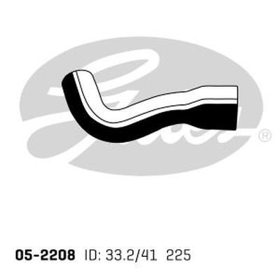 Gates Radiator Hose Upper Lower For Holden Combo XC 1.6L Z16SE Van