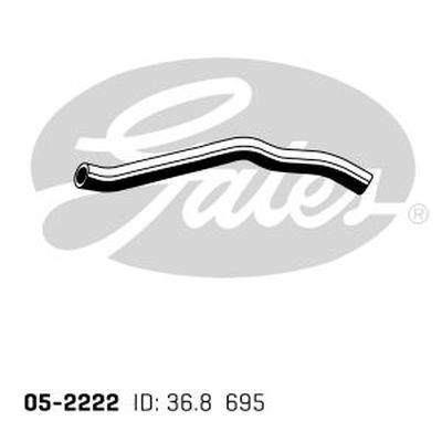 Gates Radiator Hose Upper Lower For Holden Frontera UES 3.2L VD1 (DOHC)