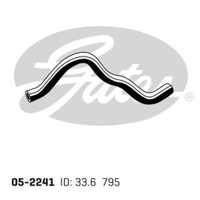 Gates Radiator Hose Upper Lower For Kia Magentis MG 2.4L G4KC Sedan