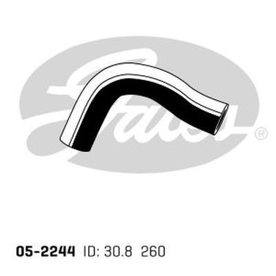 Gates Radiator Hose Upper Lower For Kia Rio DC 1.5L 16V A5D Sedan/Hatchback