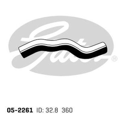 Gates Radiator Hose Upper Lower For Toyota Avensis Verso ACM21, ACM20 2.4L/2.0L