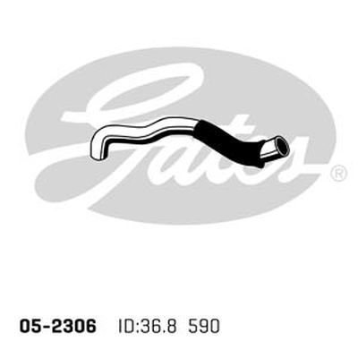 Gates Radiator Hose Upper Lower For Mazda MPV LW 2.5L (LW5W) GY-DE MPV