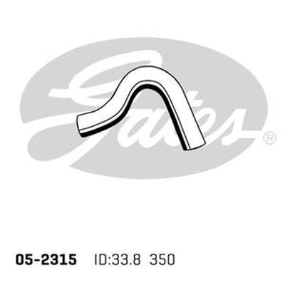 Gates Radiator Hose Upper Lower For Hyundai Terracan HP 3.5L V6 4WD G6CU