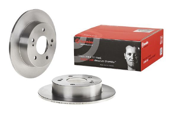 Brembo Brake Disc Rotor Rear For Nissan 200SX (S15),(S14) 2.0L 1998cc