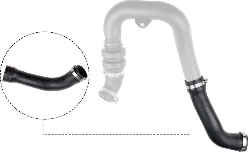 TURBO HOSE PACK For FORD Australia Ranger TDDi GBVAJQJ 2.2L Diesel 11/11 09-0934