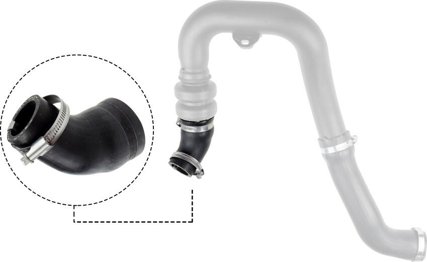 Gates TURBO HOSE PACK For FORD Australia Ranger TDDi GBVAJQJ 2.2L Diesel 11/2011