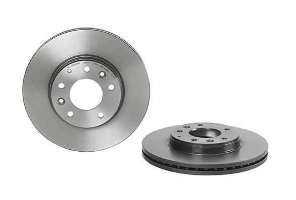 Brembo Front UV Coated Brake Disc Rotor Pair 283mm - 09.9131.11