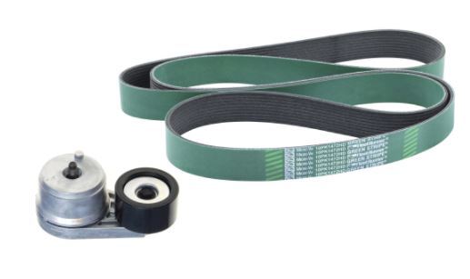 Gates Micro V-Ribbed Belt Kit For Freightliner Argosy 380 HP 12.7L 01/00-12/05