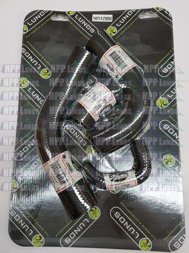 Radiator Hose Kit For Toyota Landcruiser FJ75-4.0L 3F 11/1984-08/92 16571-FJ75ENG