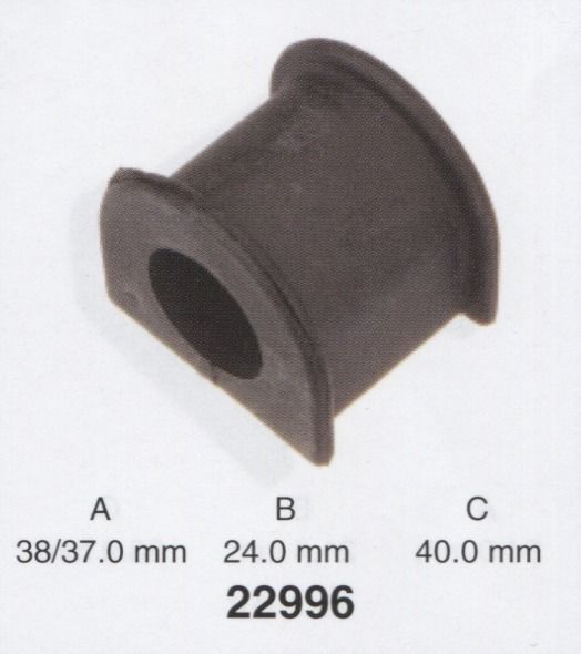 Sway Bar Mount Bush For TOYOTA DYNA LH80R 2.4L 2L SOHC 01/86 - 12/90