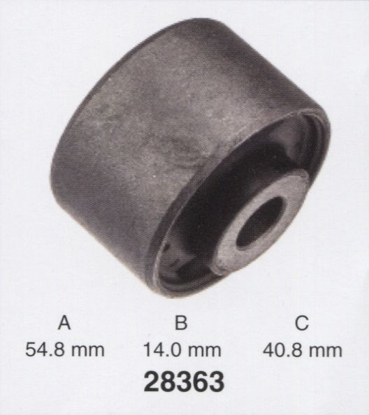  FOR SUBARU Forester 3/98-12/04 2L Differential Mount- Front-Rear of Car - 28363