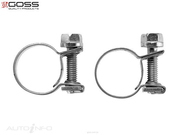 Goss Hose and Tube Connector Hose Clamps Clips 8.0mm - 2HC516