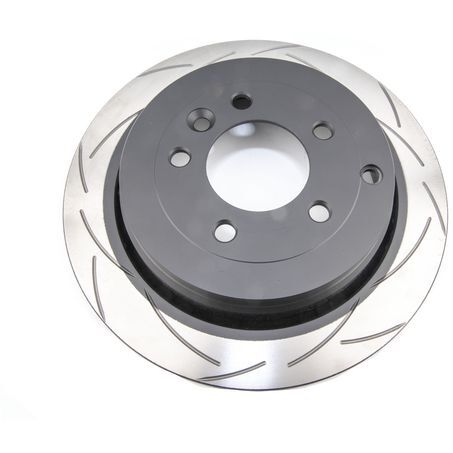 2X DBA Rear Disc Brake Rotor 4X4 Survival T2 Slotted For Land Rover Discovery