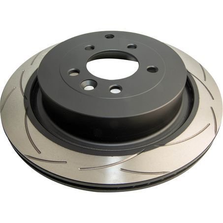 2X DBA Rear Disc Brake Rotor 4X4 Survival T2 Slotted For Land Rover Discovery 3