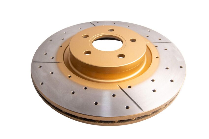 2X DBA Front Disc Brake Rotor For Ford Focus LS LV RS XR5 2.5L HYDA, JZDA 5cyl