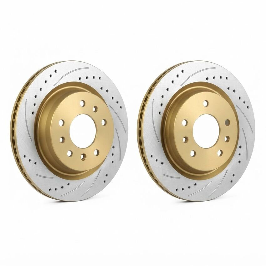 2X DBA Front Disc Brake Rotor For Ford Escape ZG TDCi 2.0L T8MA,T8MB 4cyl