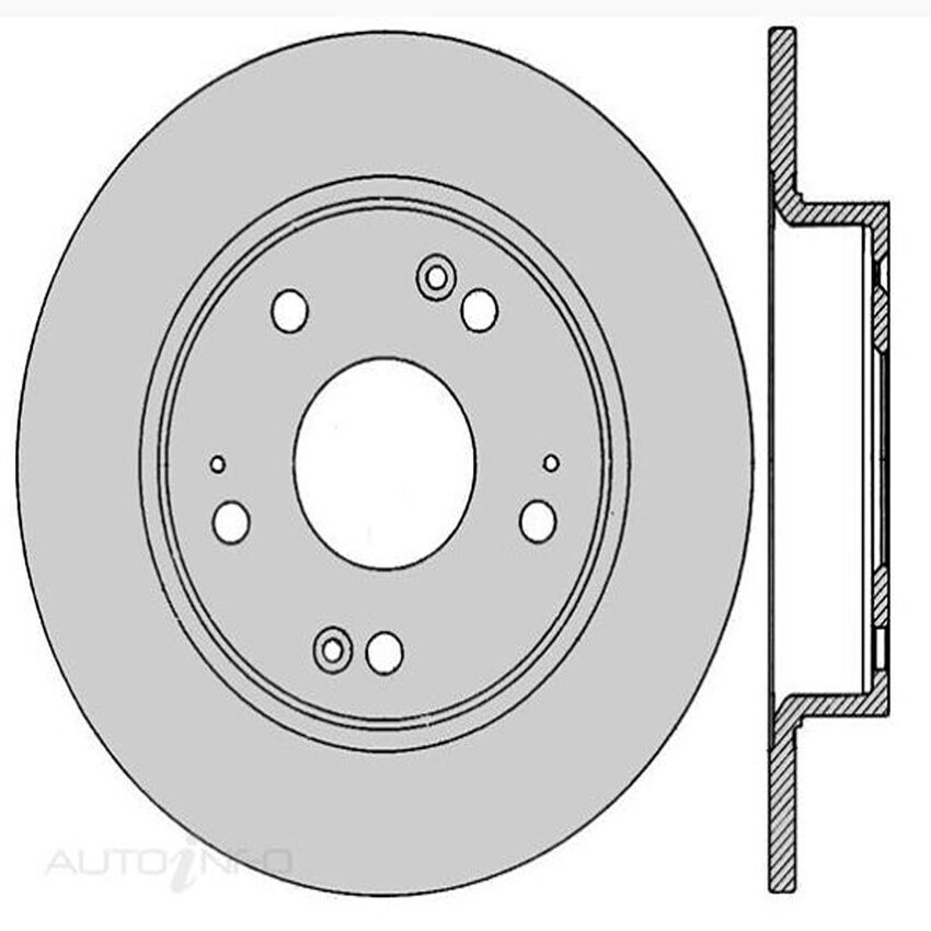 Pair PROTEX Ultra Rotors Rear For Honda Civic SPORT FB/FD VTi. VTi-L. 1.8L/2.0L