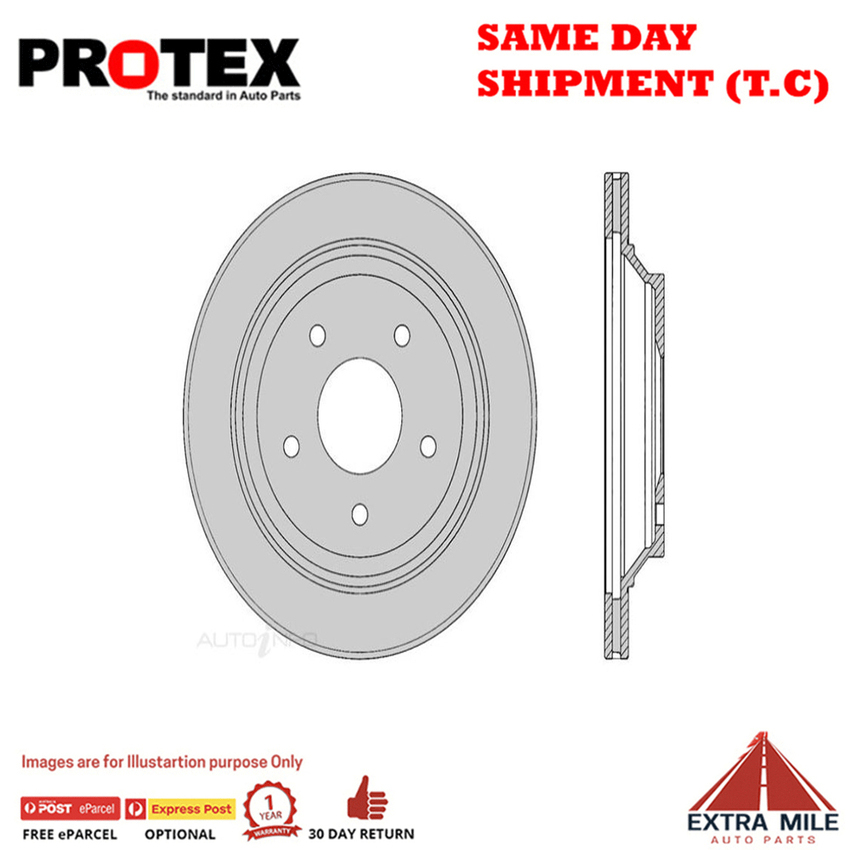 Protex Ultra Select Ultra Select Rear Rotor Pair  - SDR12259