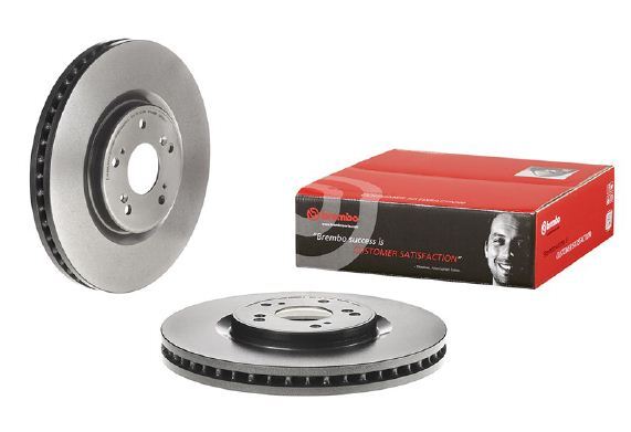 2xBrembo Brake Disc Rotor Front For Mercedes-Benz A-Class W176 A 180 1.6L