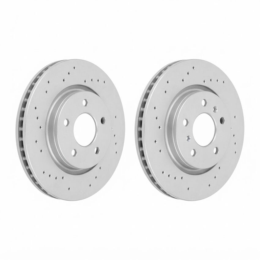 2xDBA Front Disc Brake Rotor Vented For Renaul KADJAR 08/2018 01/2021 HSH 470