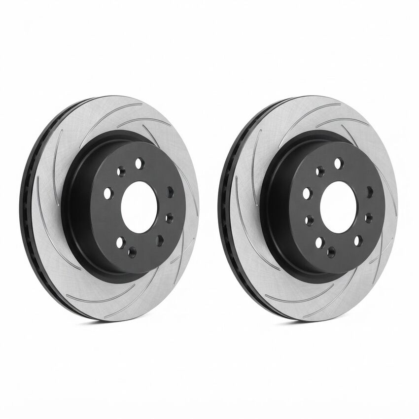 2x DBA Disc Brake Rotor Vented Rear For Nissan Fuga Y50 450GT 350GT 3.5L VQ35HR