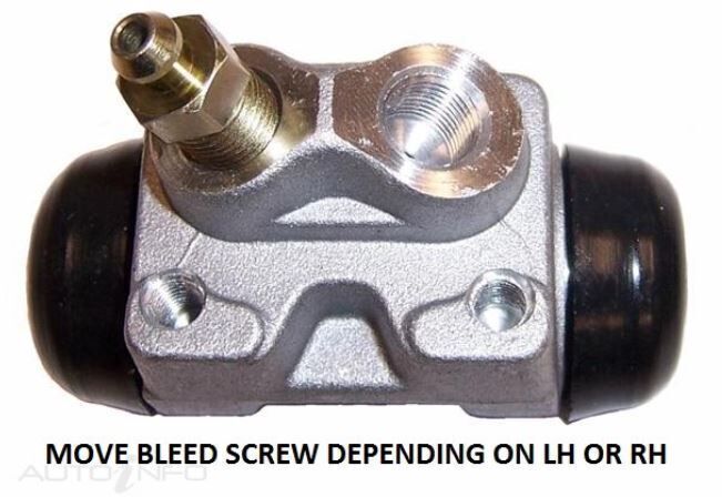 2x New Brake Wheel Cylinder-Rear For HYUNDAI EXCEL X3 2D H/B FWD 1997 - 2000