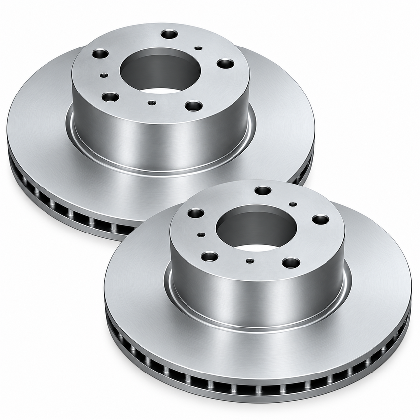 2X PROTEX Disc Brake Rotors - Front For HOLDEN ONE TONNER VZ 2D Tray 4WD..